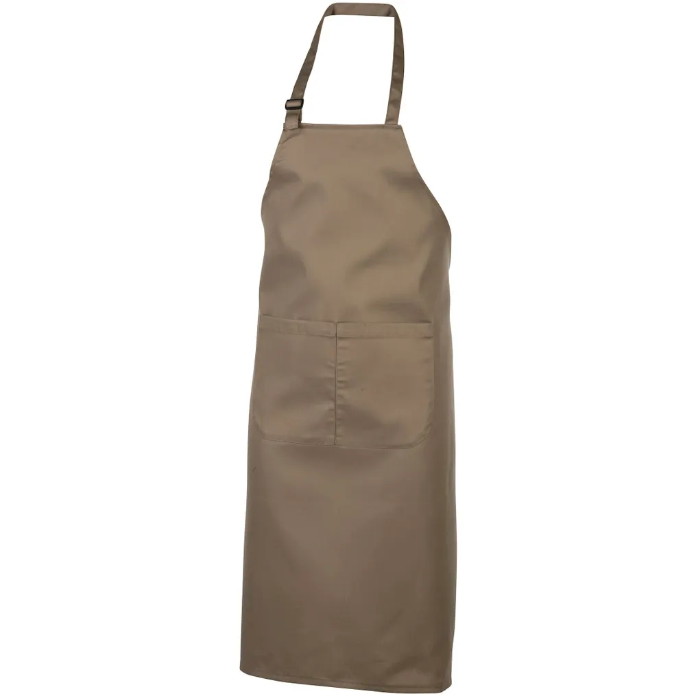 TABLIER A BAVETTE 100% COTON PERSONNALISABLE REF : TB201