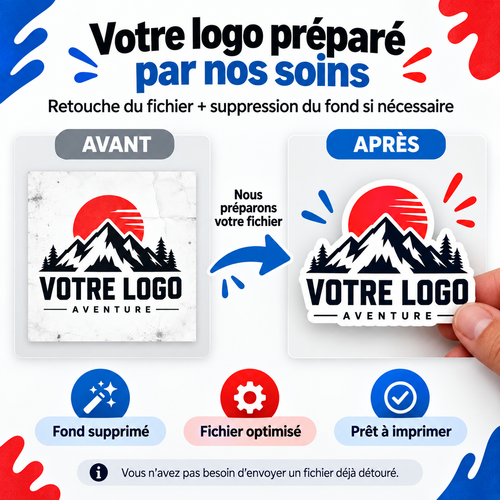 Stickers individuels monomère permanent Flocage Elite