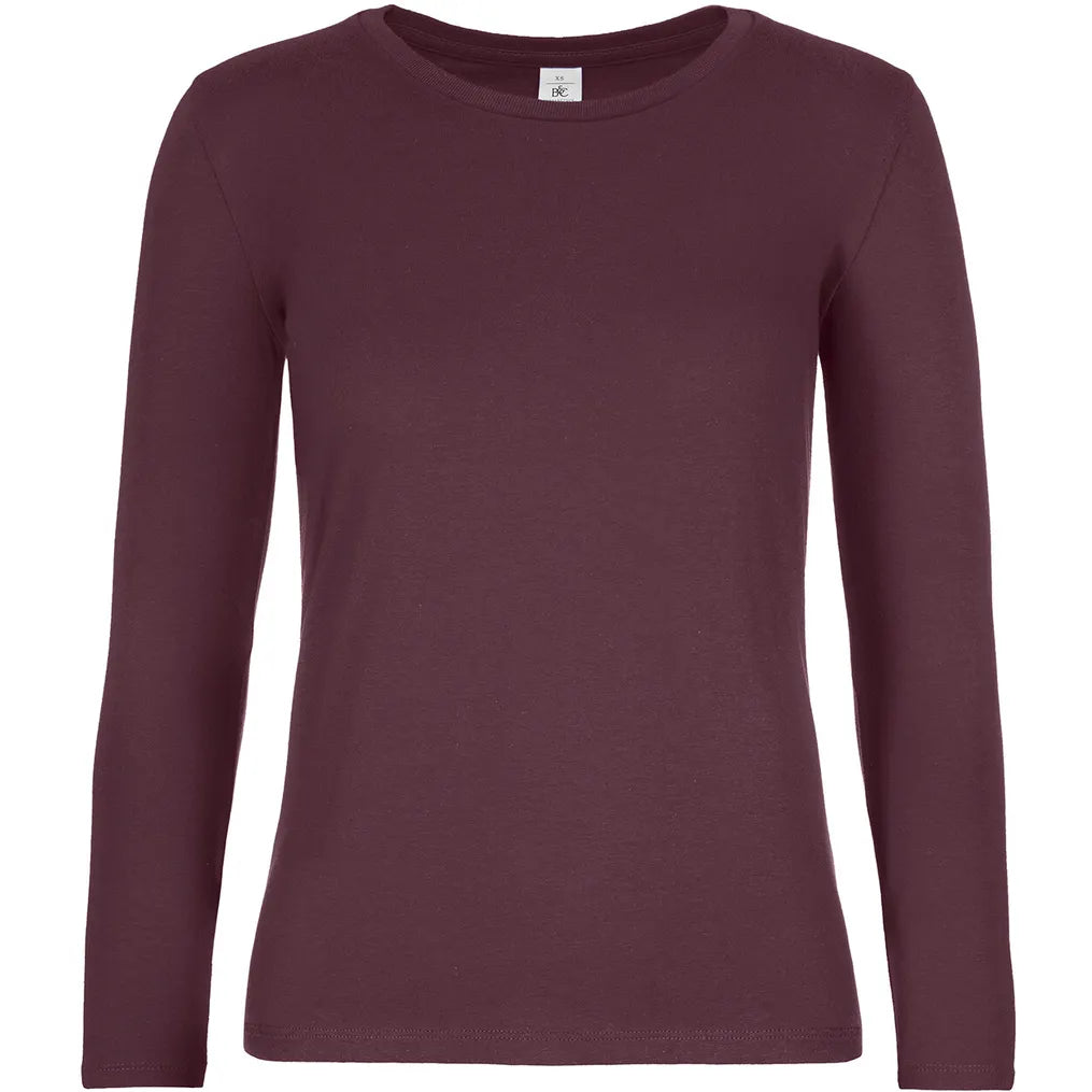 T-SHIRT FEMME MANCHES LONGUES PERSONNALISABLE REF : BC08T