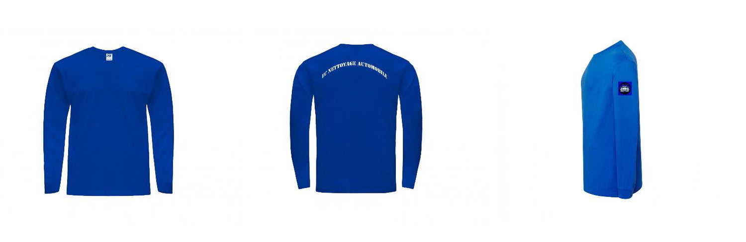T-SHIRT MANCHES LONGUES PERSONNALISABLE REF : JK175