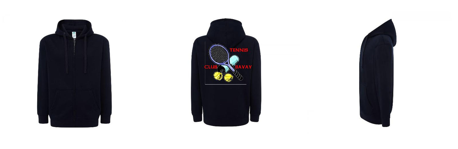 VESTE A CAPUCHE PERSONNALISABLE UNISEX REF: JK297