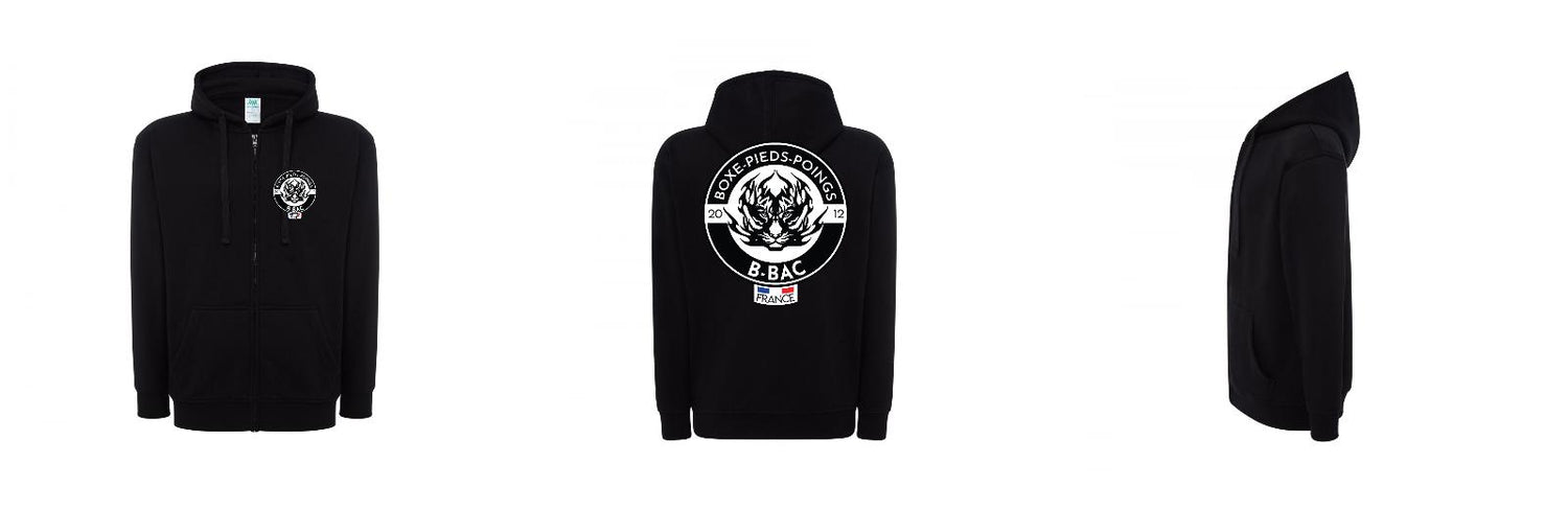 VESTE A CAPUCHE PERSONNALISABLE UNISEX REF: JK297