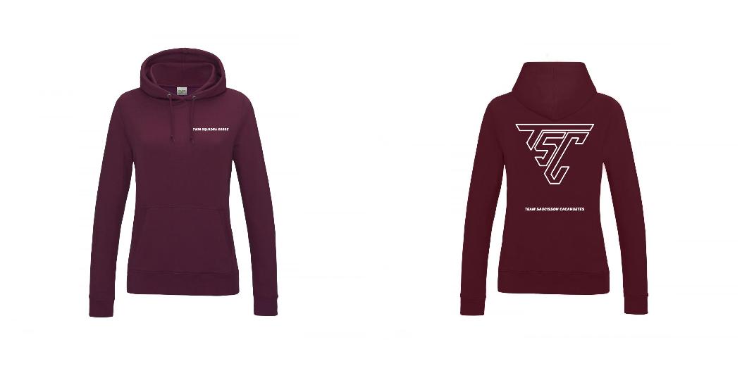 SWEAT A CAPUCHE FEMME PERSONNALISABLE REF : JH01F