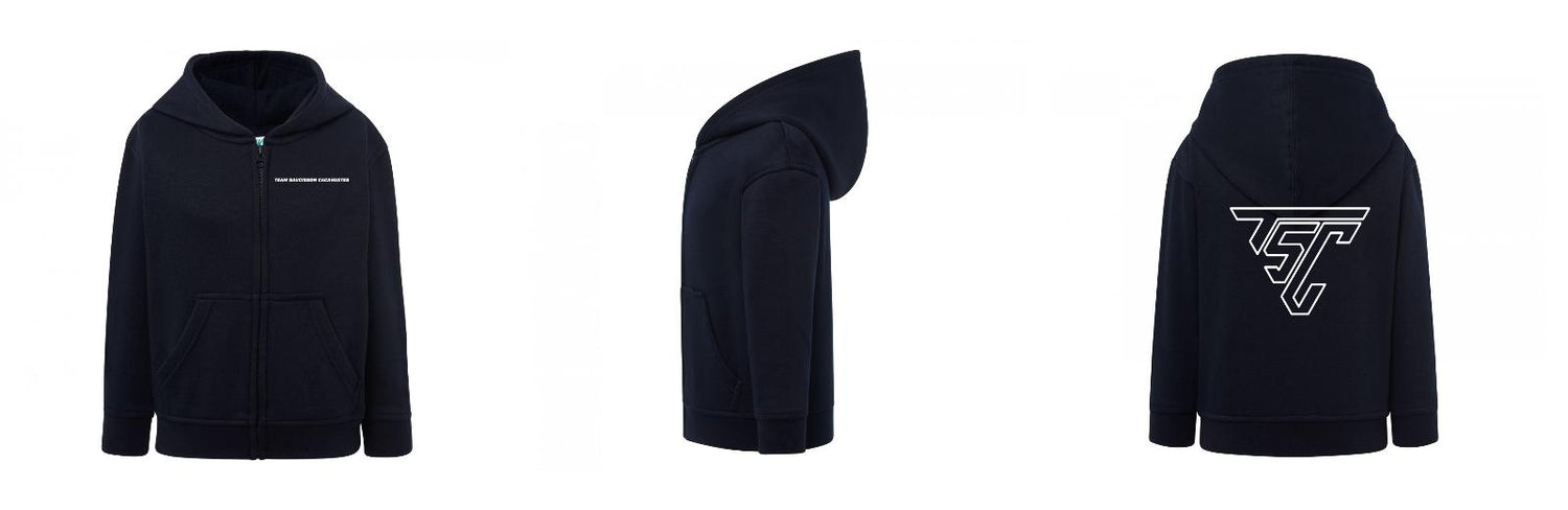 SWEAT A CAPUCHE ZIPPÉ ENFANT PERSONNALISABLE REF : JK290K
