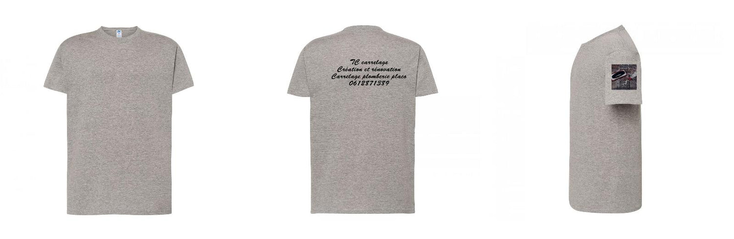 T-SHIRT PREMIUM PERSONNALISABLE REF : JK190