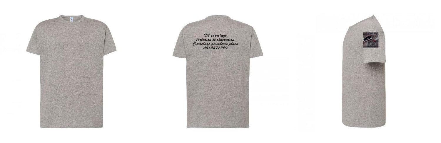 T-SHIRT PREMIUM PERSONNALISABLE REF : JK190