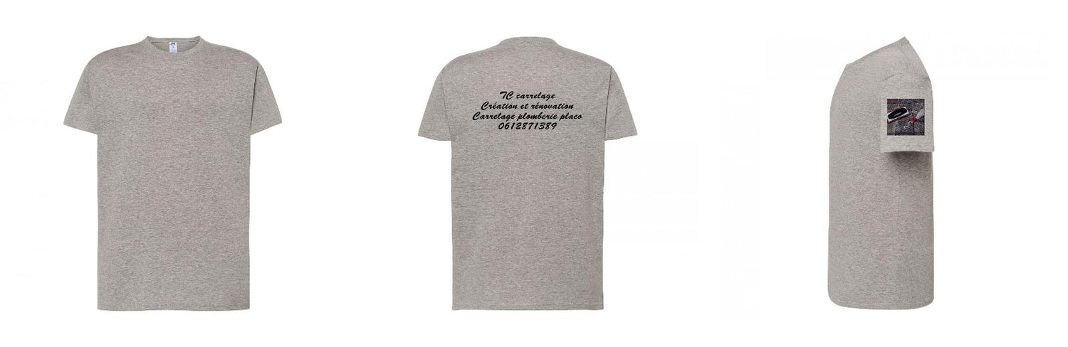 T-SHIRT PREMIUM PERSONNALISABLE REF : JK190