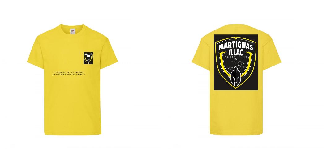 T-SHIRT COTON ENFANT PERSONNALISABLE REF : SC1019