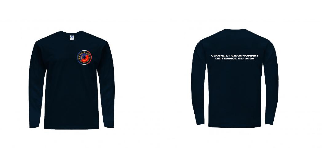 T-SHIRT MANCHES LONGUES PERSONNALISABLE REF : JK175