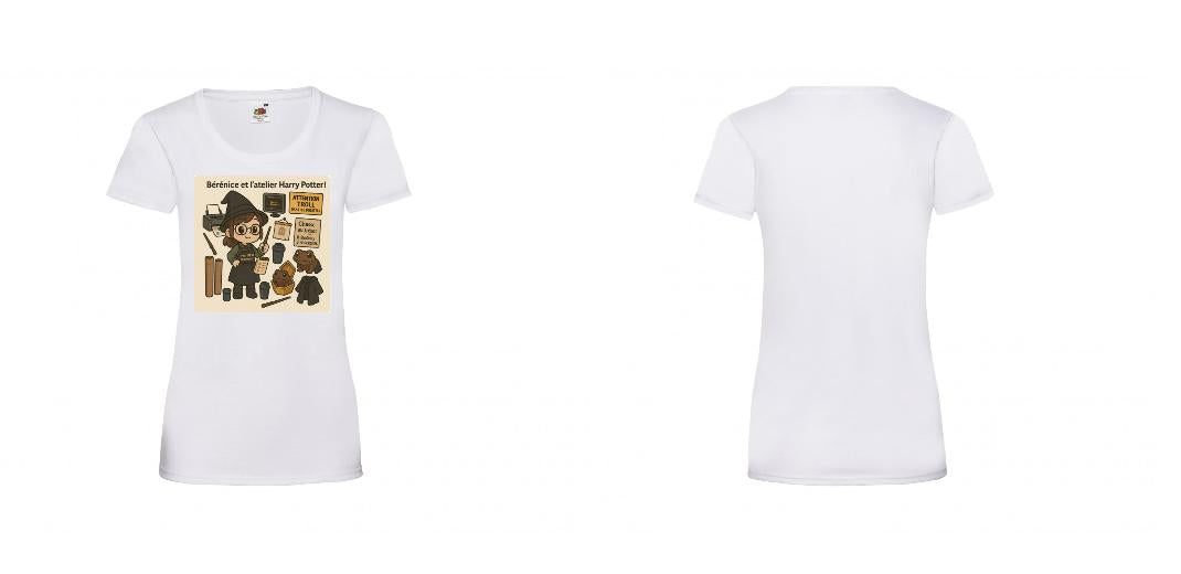 T-SHIRT ROND FEMME PERSONNALISABLE REF : SC600
