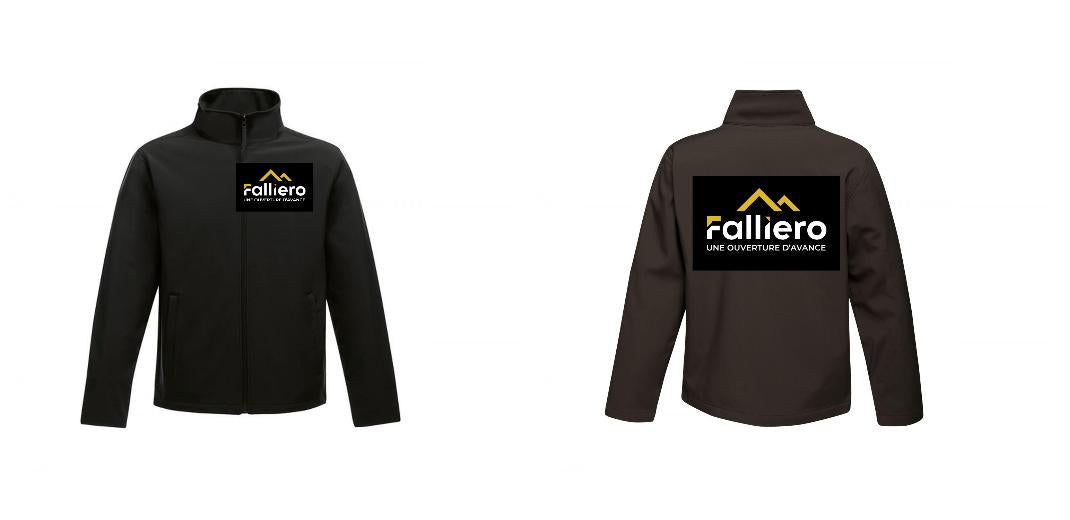 VESTE SOFTSHELL HOMME PERSONNALISABLE REF : RGA628