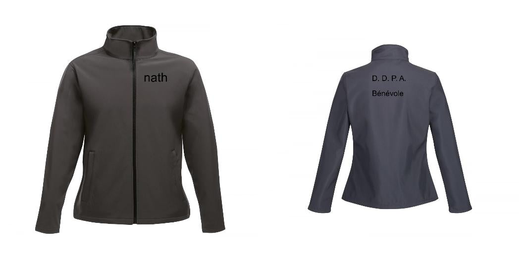 VESTE SOFTSHELL FEMME PERSONNALISABLE REF : RGA629