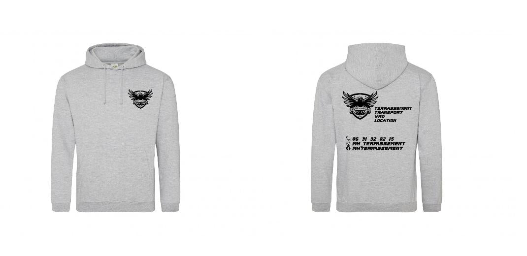 SWEAT A CAPUCHE PERSONNALISÉ REF : JH001