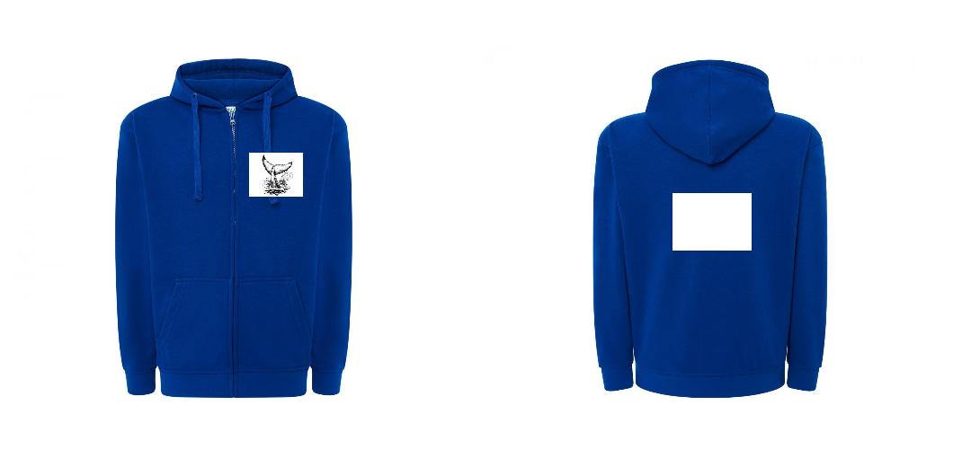 VESTE A CAPUCHE PERSONNALISABLE UNISEX REF: JK297