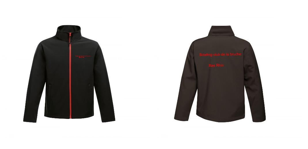 VESTE SOFTSHELL HOMME PERSONNALISABLE REF : RGA628