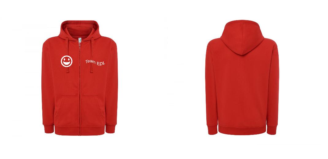 VESTE A CAPUCHE PERSONNALISABLE UNISEX REF: JK297