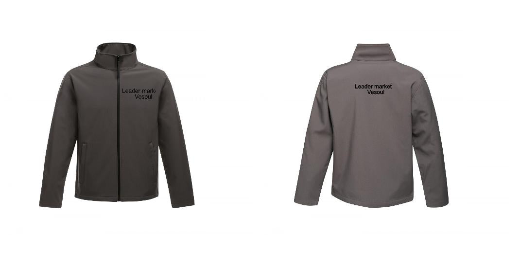 VESTE SOFTSHELL HOMME PERSONNALISABLE REF : RGA628