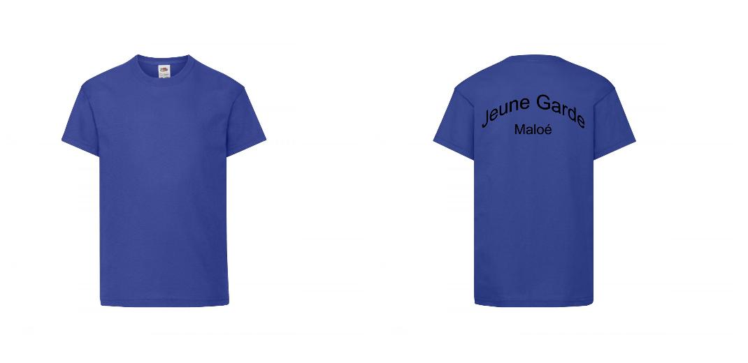T-SHIRT COTON ENFANT PERSONNALISABLE REF : SC1019
