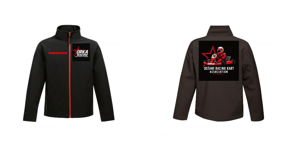 VESTE SOFTSHELL HOMME PERSONNALISABLE REF : RGA628