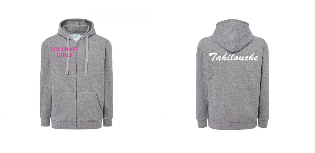 VESTE A CAPUCHE PERSONNALISABLE UNISEX REF: JK297