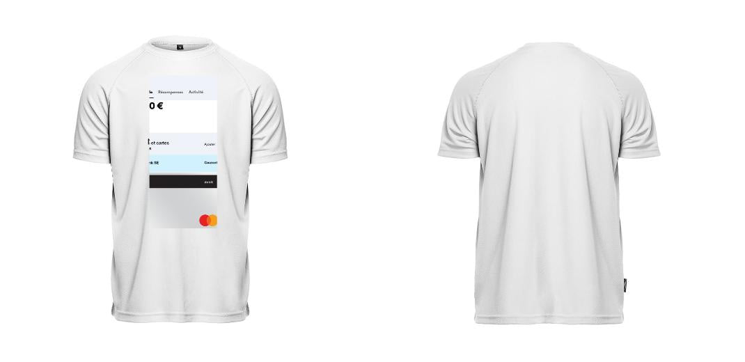 T-SHIRT SPORT HOMME PERSONNALISABLE REF : PK140