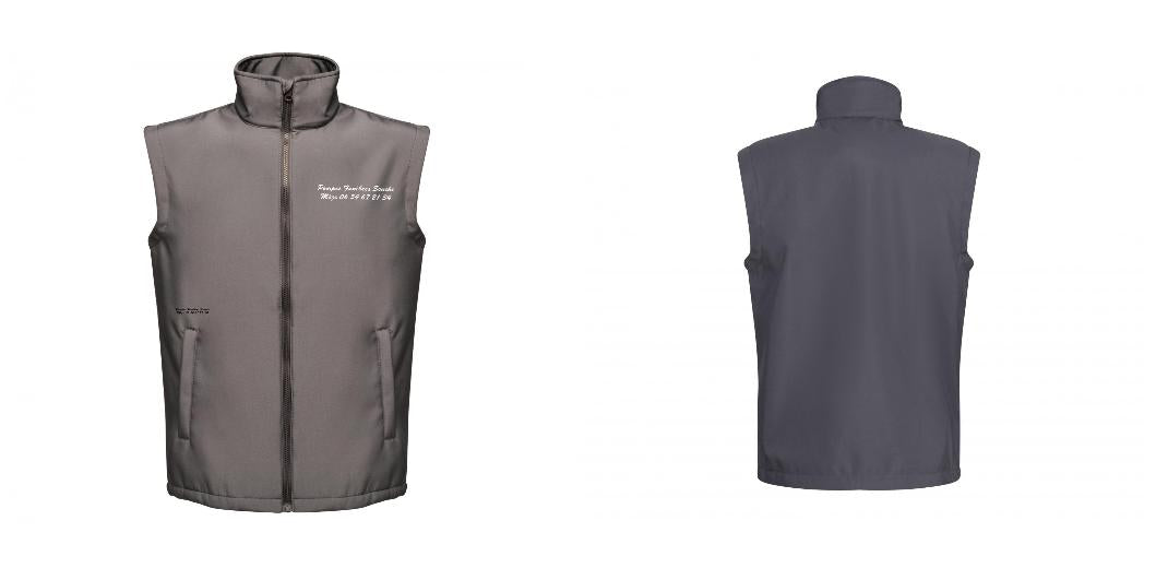 BODYWARMER SOFTSHELL PERSONNALISABLE REF: RGA844