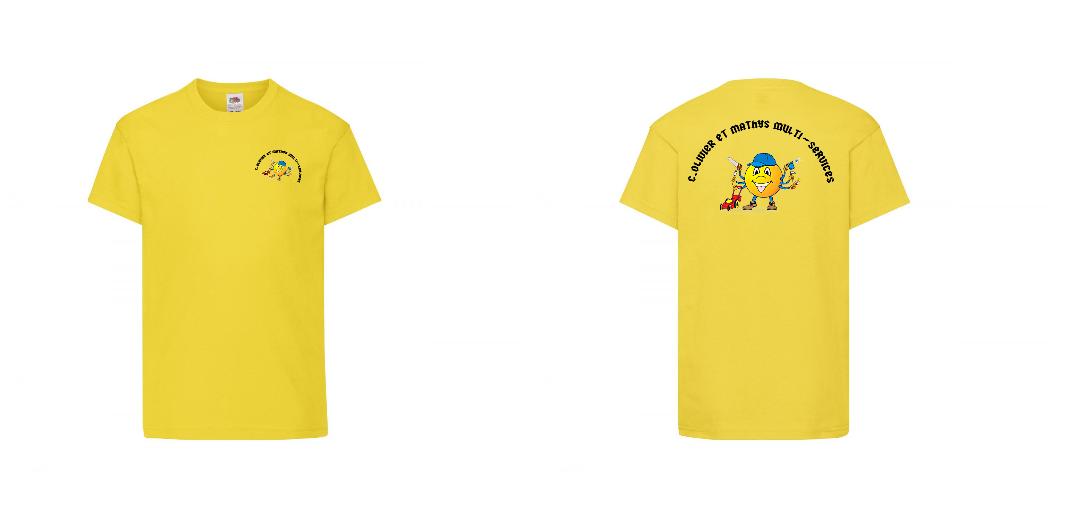 T-SHIRT COTON ENFANT PERSONNALISABLE REF : SC1019