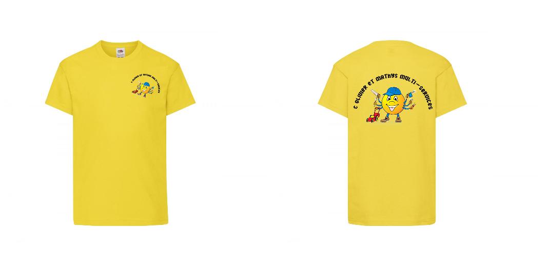 T-SHIRT COTON ENFANT PERSONNALISABLE REF : SC1019