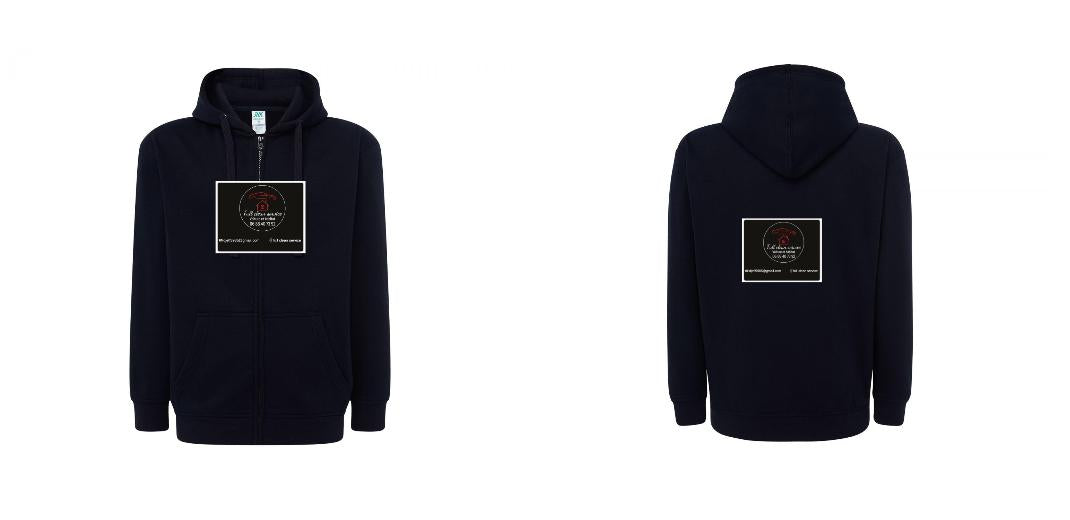 VESTE A CAPUCHE PERSONNALISABLE UNISEX REF: JK297