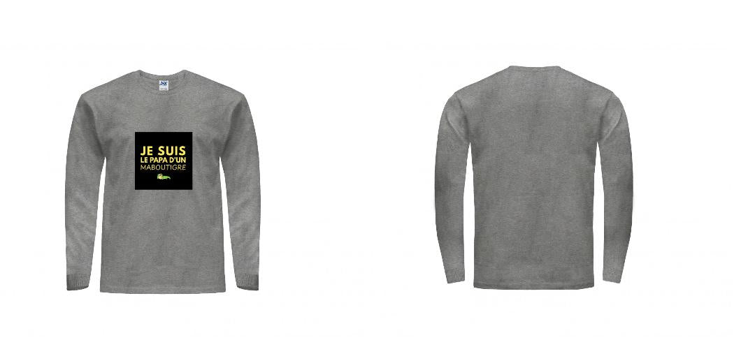 T-SHIRT MANCHES LONGUES PERSONNALISABLE REF : JK175