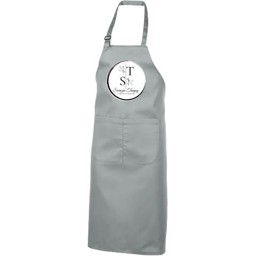 TABLIER A BAVETTE 100% COTON PERSONNALISABLE REF : TB201
