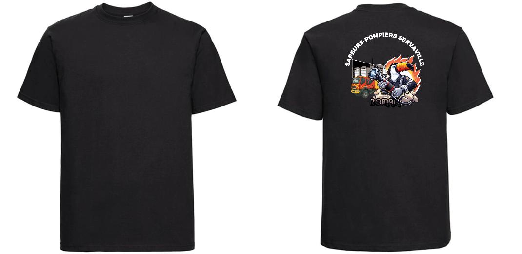 T-SHIRT PRESTIGE EPAIS UNISEXE PERSONNALISABLE REF : RU215
