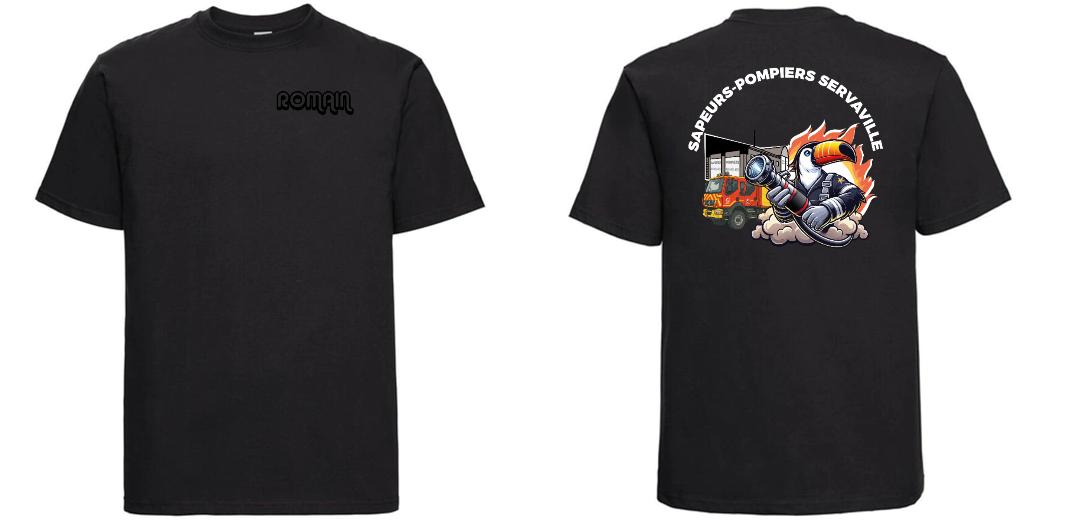 T-SHIRT PRESTIGE EPAIS UNISEXE PERSONNALISABLE REF : RU215