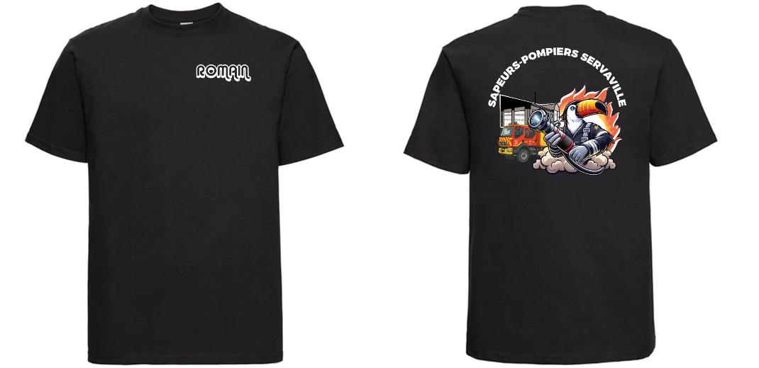 T-SHIRT PRESTIGE EPAIS UNISEXE PERSONNALISABLE REF : RU215