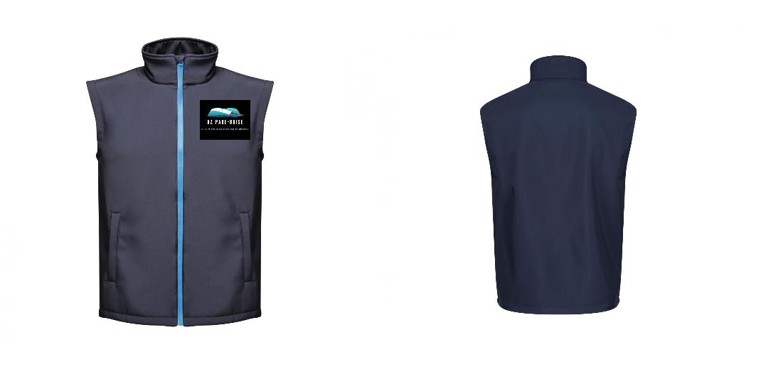 BODYWARMER SOFTSHELL PERSONNALISABLE REF: RGA844