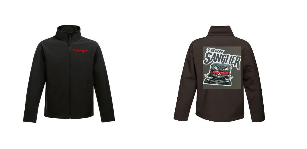VESTE SOFTSHELL HOMME PERSONNALISABLE REF : RGA628