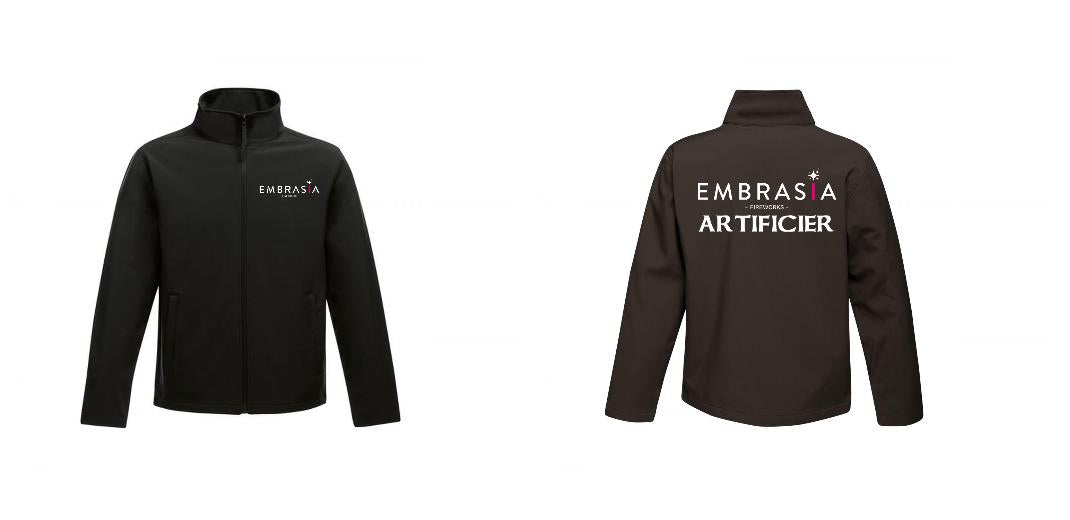 VESTE SOFTSHELL HOMME PERSONNALISABLE REF : RGA628