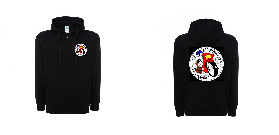 VESTE A CAPUCHE PERSONNALISABLE UNISEX REF: JK297
