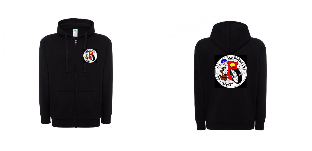VESTE A CAPUCHE PERSONNALISABLE UNISEX REF: JK297