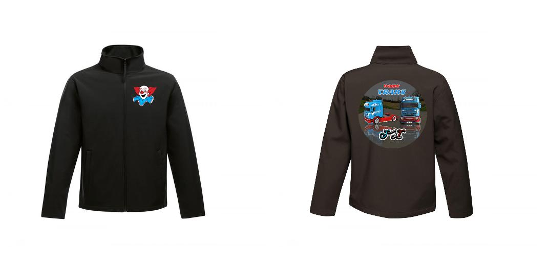 VESTE SOFTSHELL HOMME PERSONNALISABLE REF : RGA628