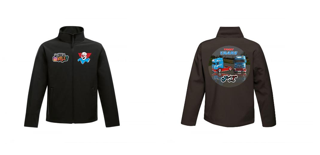 VESTE SOFTSHELL HOMME PERSONNALISABLE REF : RGA628
