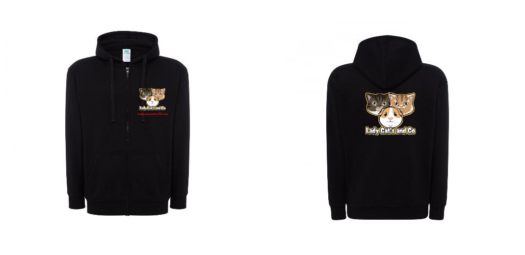 VESTE A CAPUCHE PERSONNALISABLE UNISEX REF: JK297