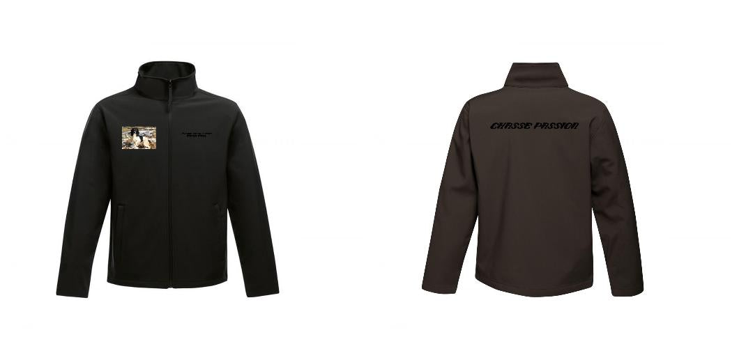 VESTE SOFTSHELL HOMME PERSONNALISABLE REF : RGA628