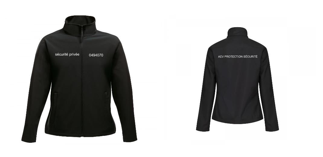 VESTE SOFTSHELL FEMME PERSONNALISABLE REF : RGA629