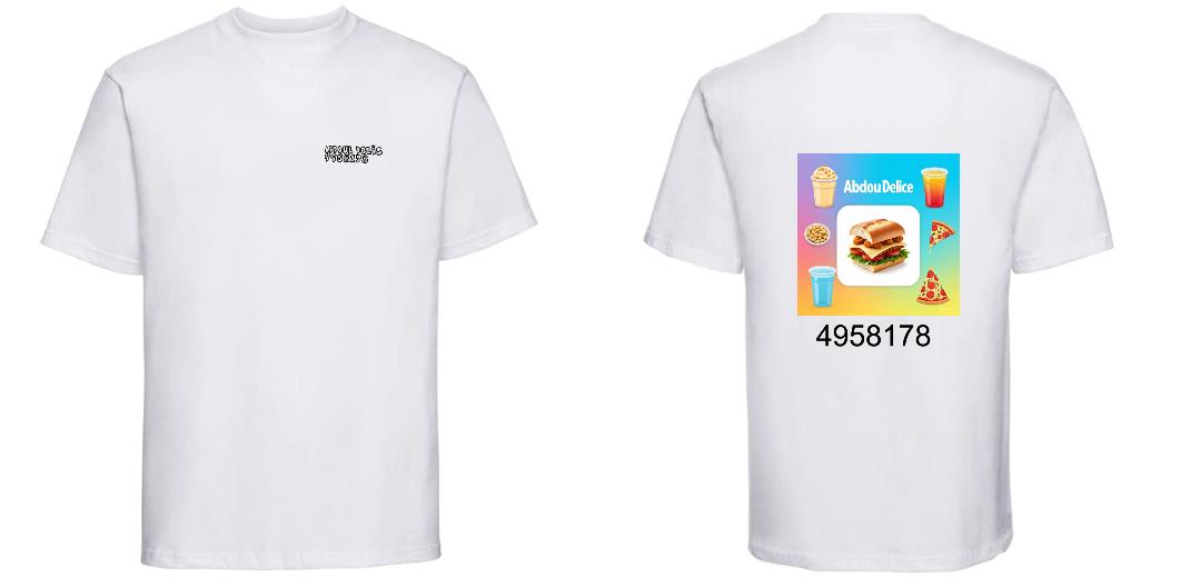 T-SHIRT PRESTIGE EPAIS UNISEXE PERSONNALISABLE REF : RU215
