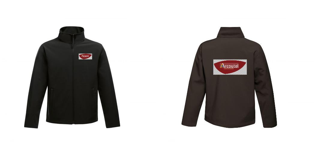 VESTE SOFTSHELL HOMME PERSONNALISABLE REF : RGA628