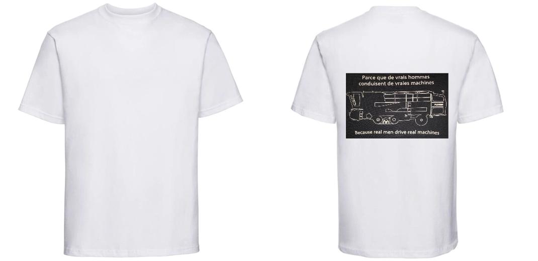 T-SHIRT PRESTIGE EPAIS UNISEXE PERSONNALISABLE REF : RU215