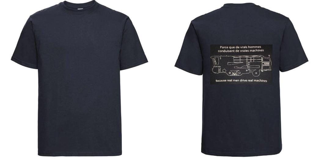 T-SHIRT PRESTIGE EPAIS UNISEXE PERSONNALISABLE REF : RU215