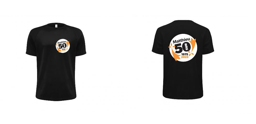 T-SHIRT SPORT PERSONNALISABLE : JK900