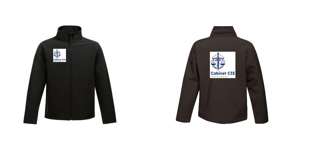 VESTE SOFTSHELL HOMME PERSONNALISABLE REF : RGA628